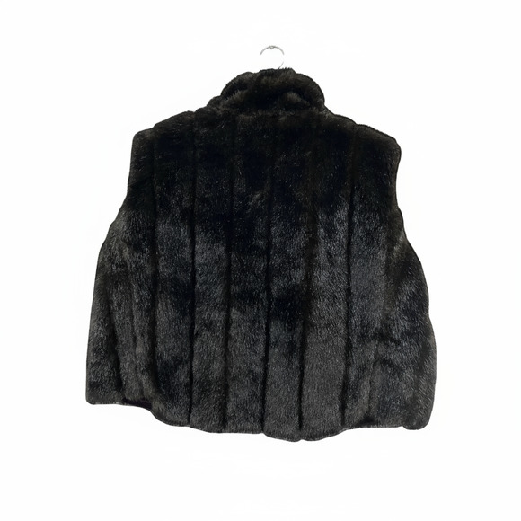 Vintage Kathleen for Sweet Herb Faux Fur Vest One Size - Picture 3 of 6